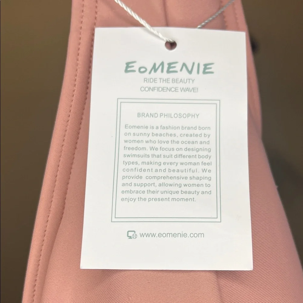 EoMenie Elegant Dusty Rose/Mauve Women's Swimsuit - Size Large - Picture 3 of 5